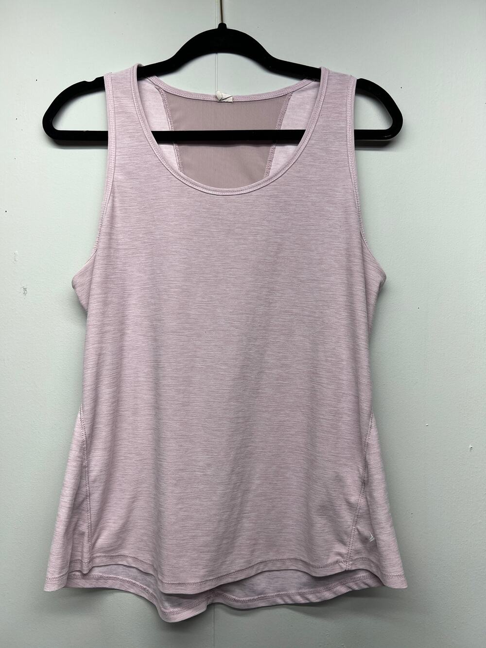 Old Navy Active Pink Mesh Activewear Tank Top Womens Large Yoga Pilates Fitness